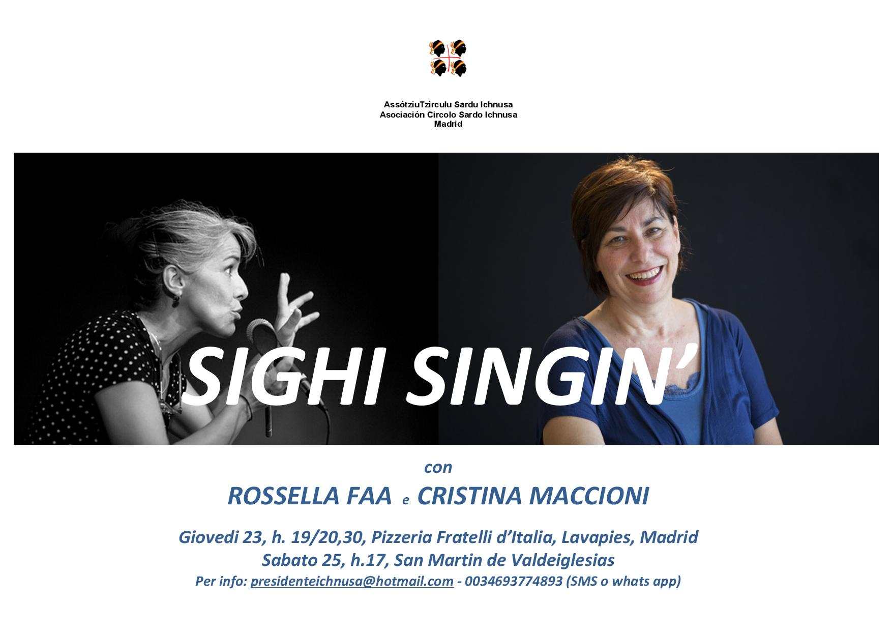 L’Associazione Circolo Sardo Icnusa di Madrid presenta “SIGHI SINGIN”
