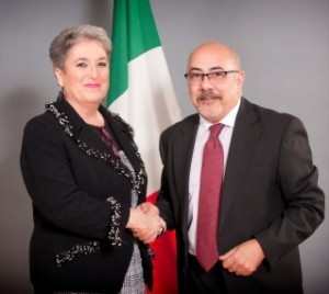 Carmen Ariza y Pietro Mariani