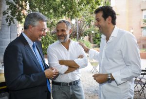 (sin) il Vice Presidente della CCIB Mario Massarotti con il Presidente della CCIB Igor Garzesi