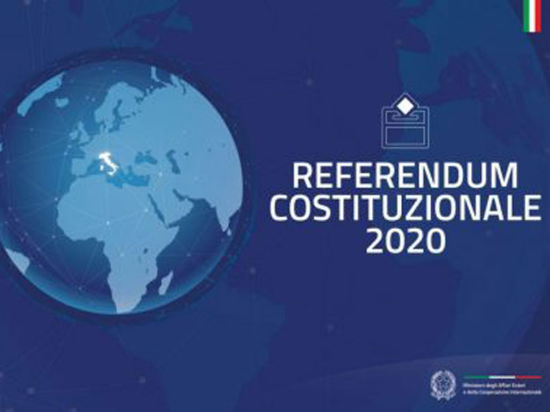 RINVIATO – Referendum Costituzionale 29 marzo 2020